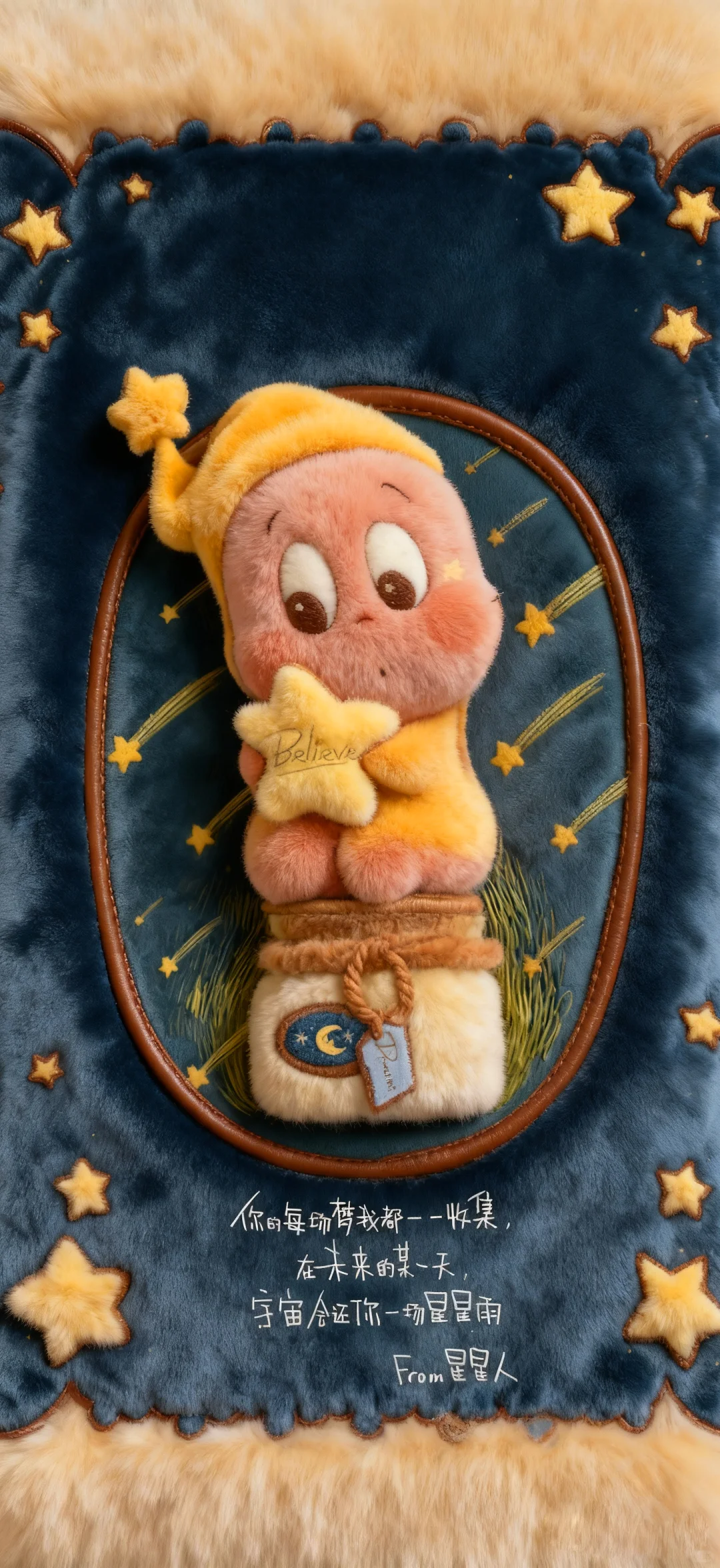 戳一下星星人腮帮会泄气嘛