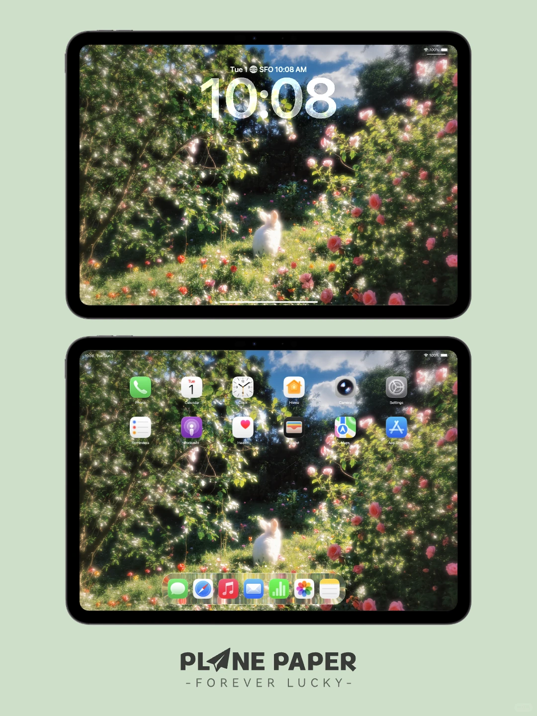 兔兔花园🐰｜005 | 梦幻平板电脑壁纸