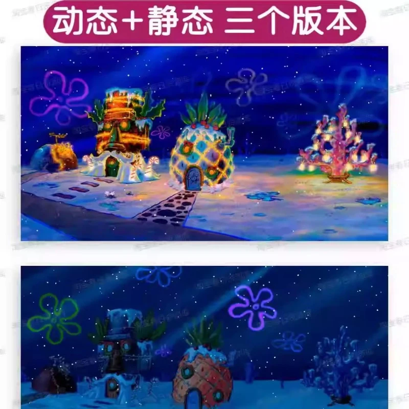 🔥海绵宝宝圣诞壁纸太可爱了！