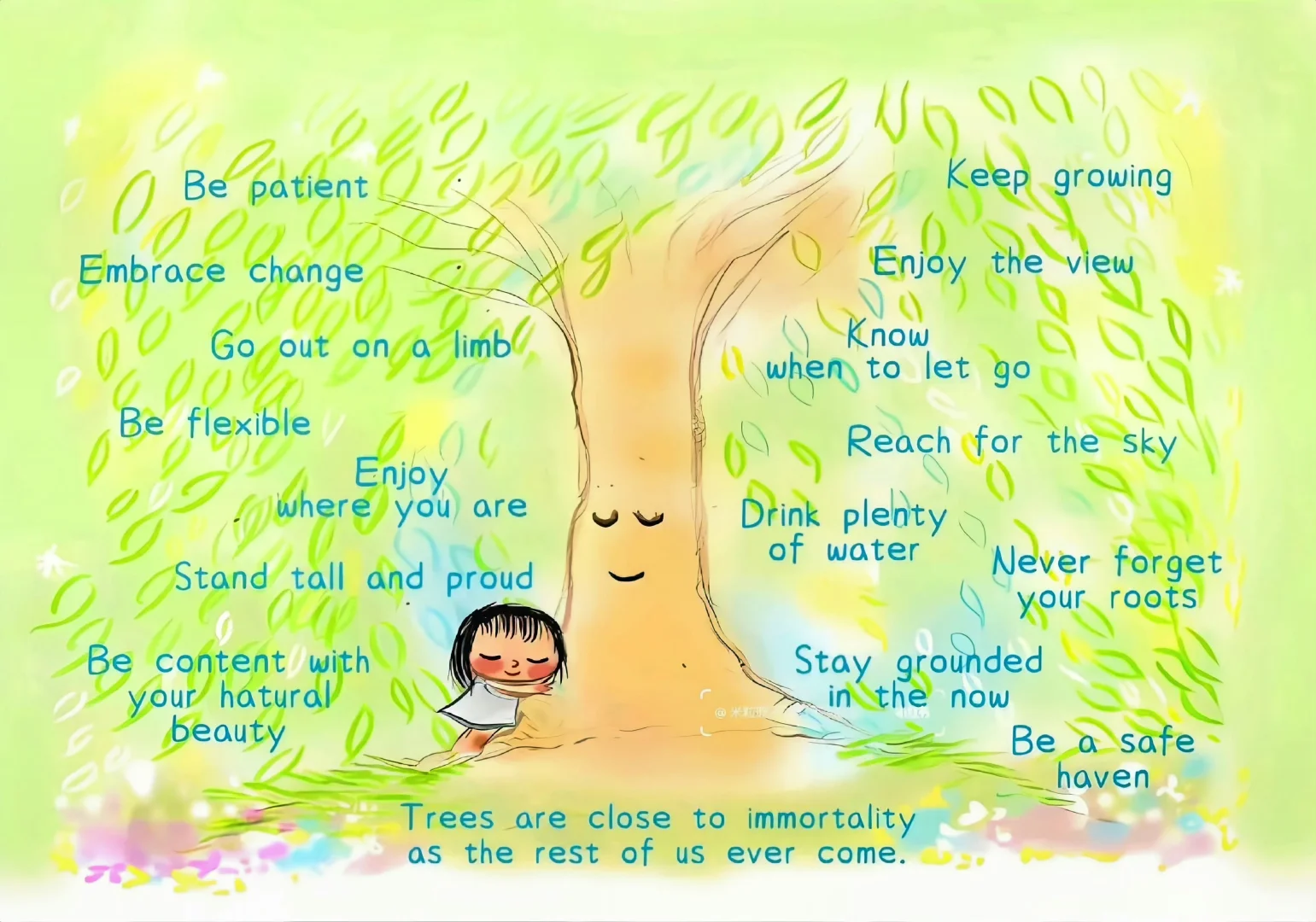 电脑ipad壁纸丨放下也是另一种得到