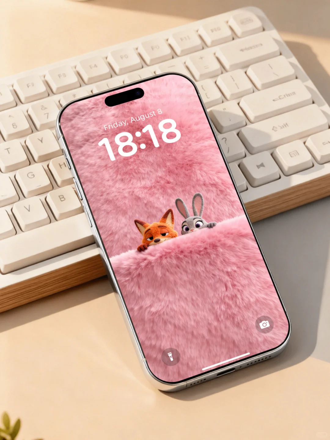 149动态壁纸 | 朱迪和尼克在毛茸茸的地毯上