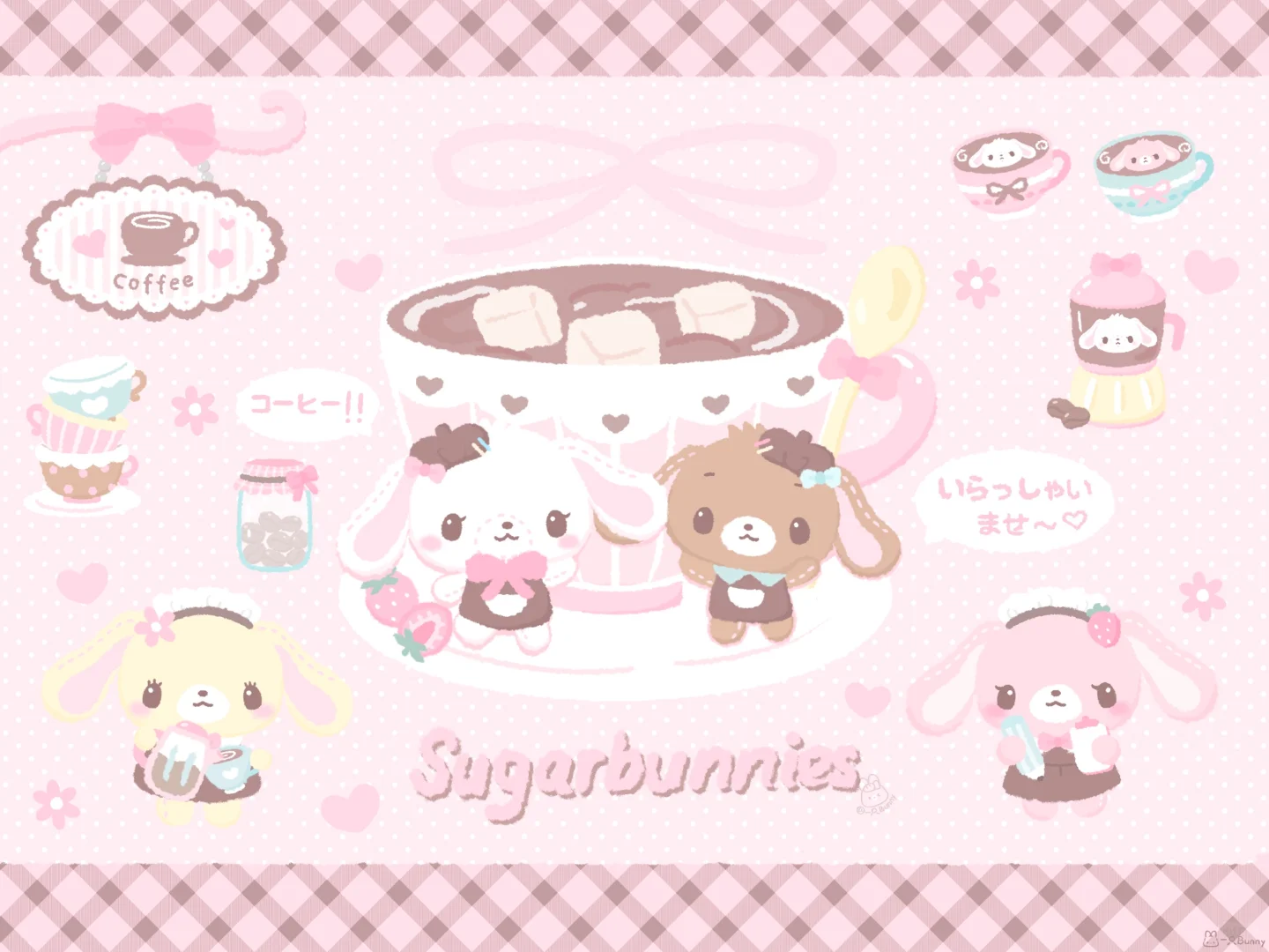 甜点兔ipad/电脑壁纸