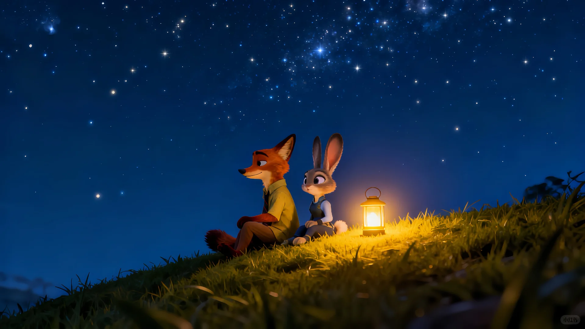 是有星星的晚安哦✨🌟｜电脑壁纸