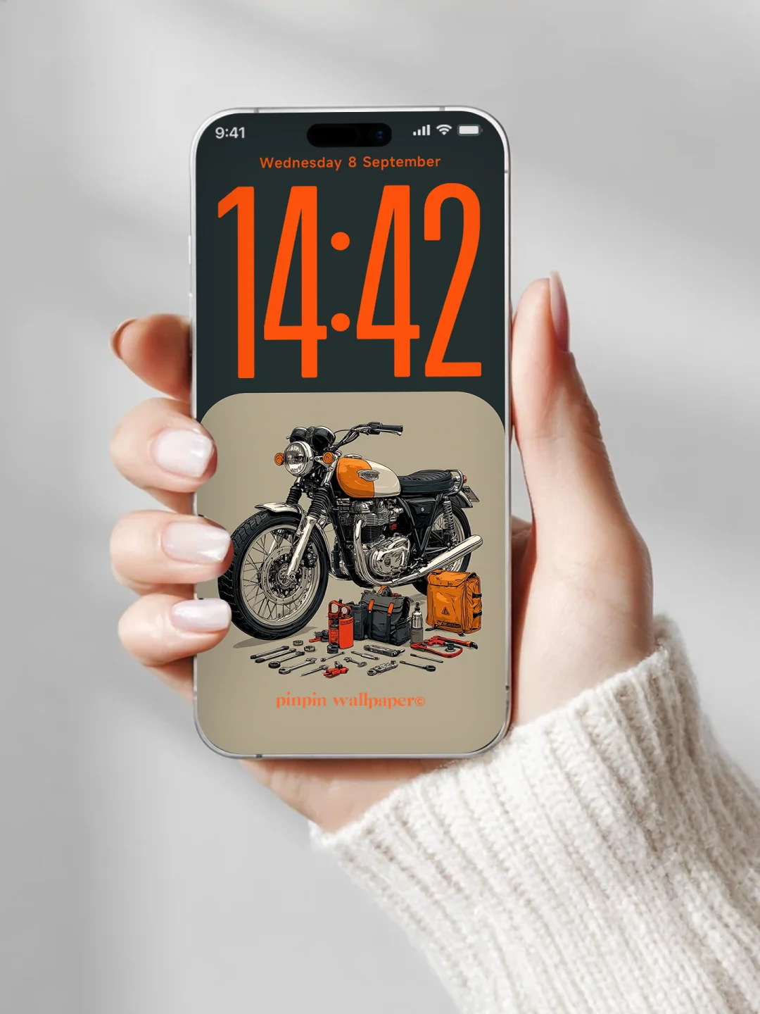 原创高级感手机锁屏壁纸