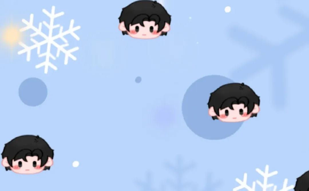 摸了一组好可爱的小顾壁纸