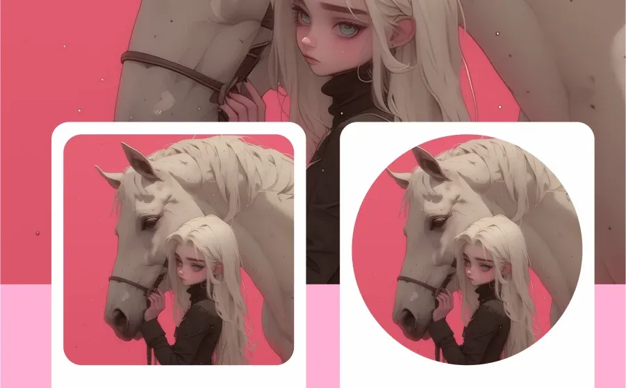 壁纸｜马儿与少女