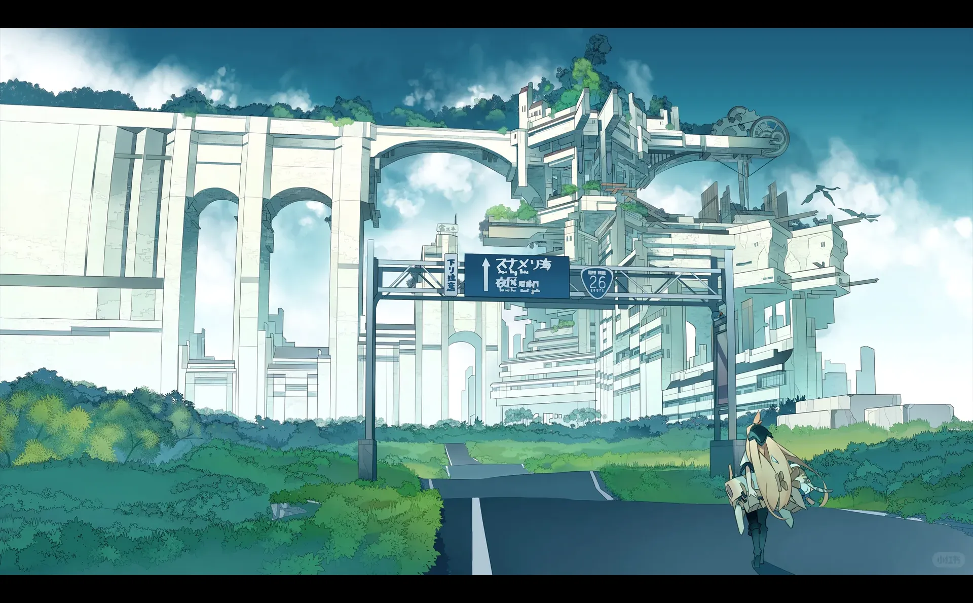 治愈系动漫风景壁纸