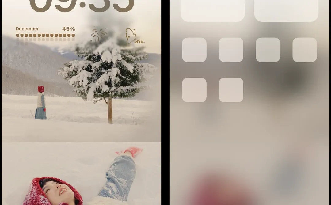 Shareㄧ 冬日氛围感壁纸