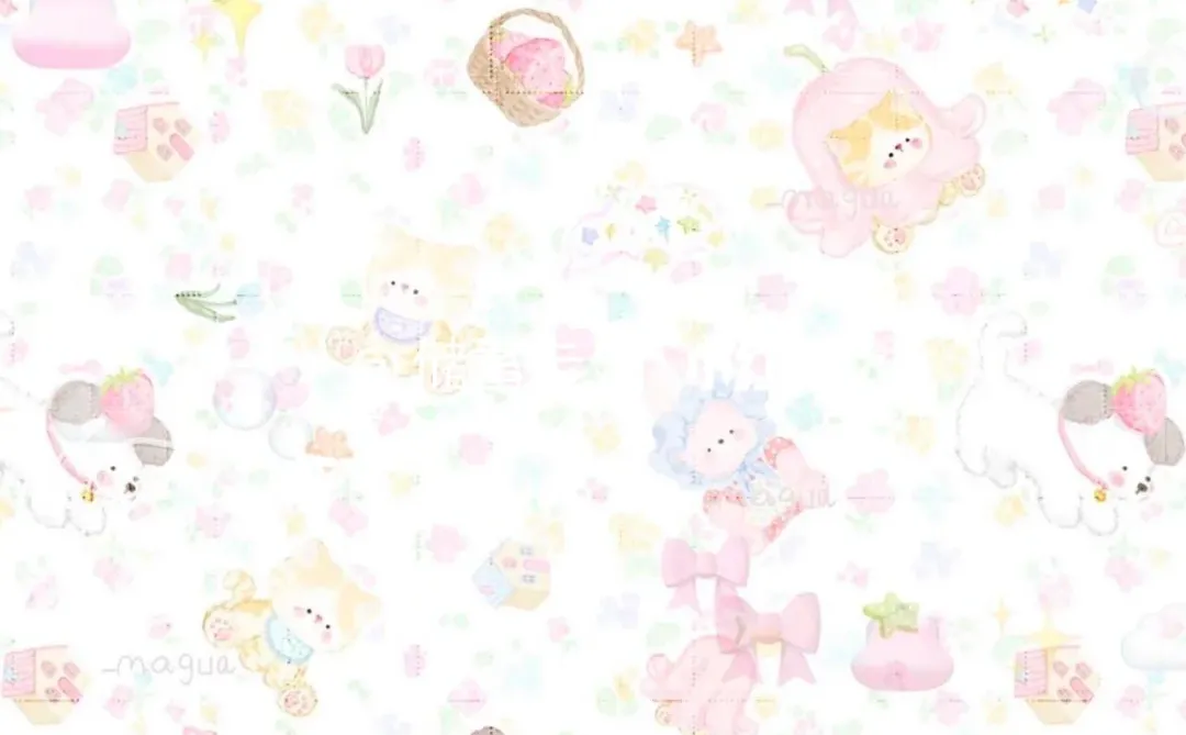 ins甜美碎花壁纸 太好看了吧！