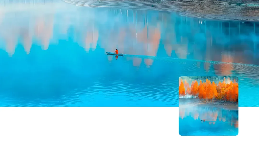 蓝色湖水 | 高级治愈系壁纸 | 高清6K