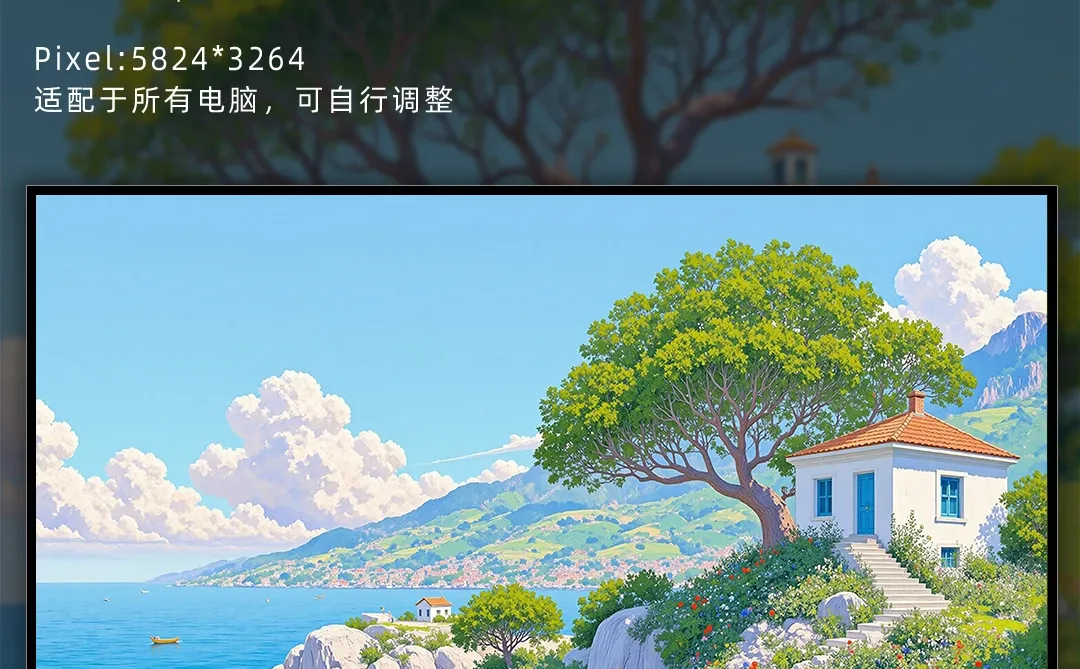 独居在海边的小岛上｜蛋卷壁纸260