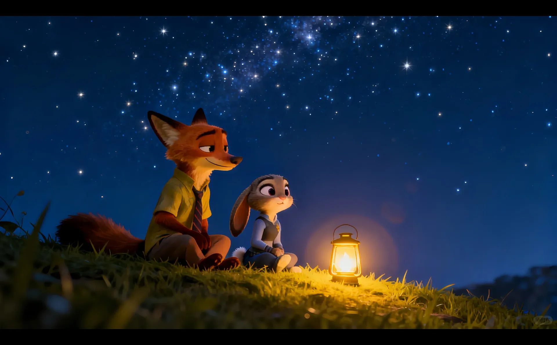 是有星星的晚安哦✨🌟｜电脑壁纸