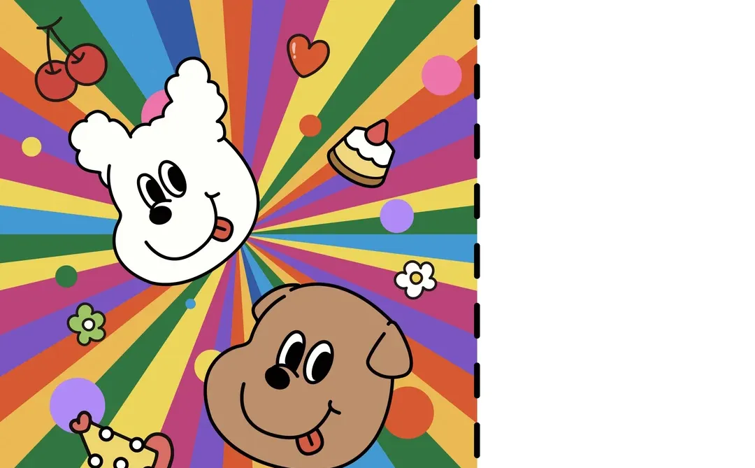 泡泡骚圣诞1107插画壁纸🎈🎊🧁