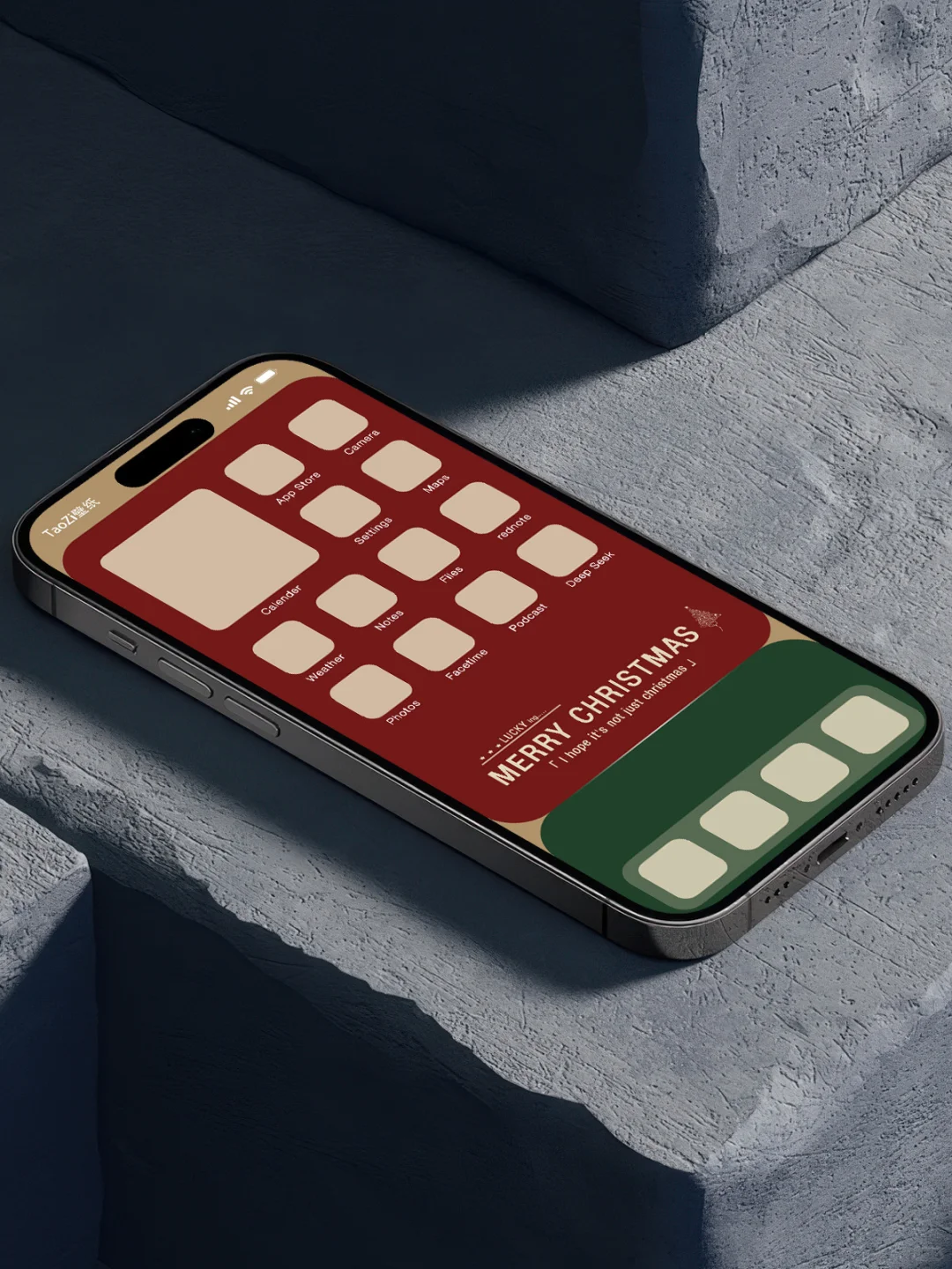 ios26超有氛围感的圣诞配色｜手机壁纸 #315