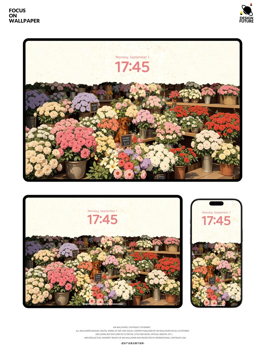 219｜高级氛围感壁纸｜花间小憩