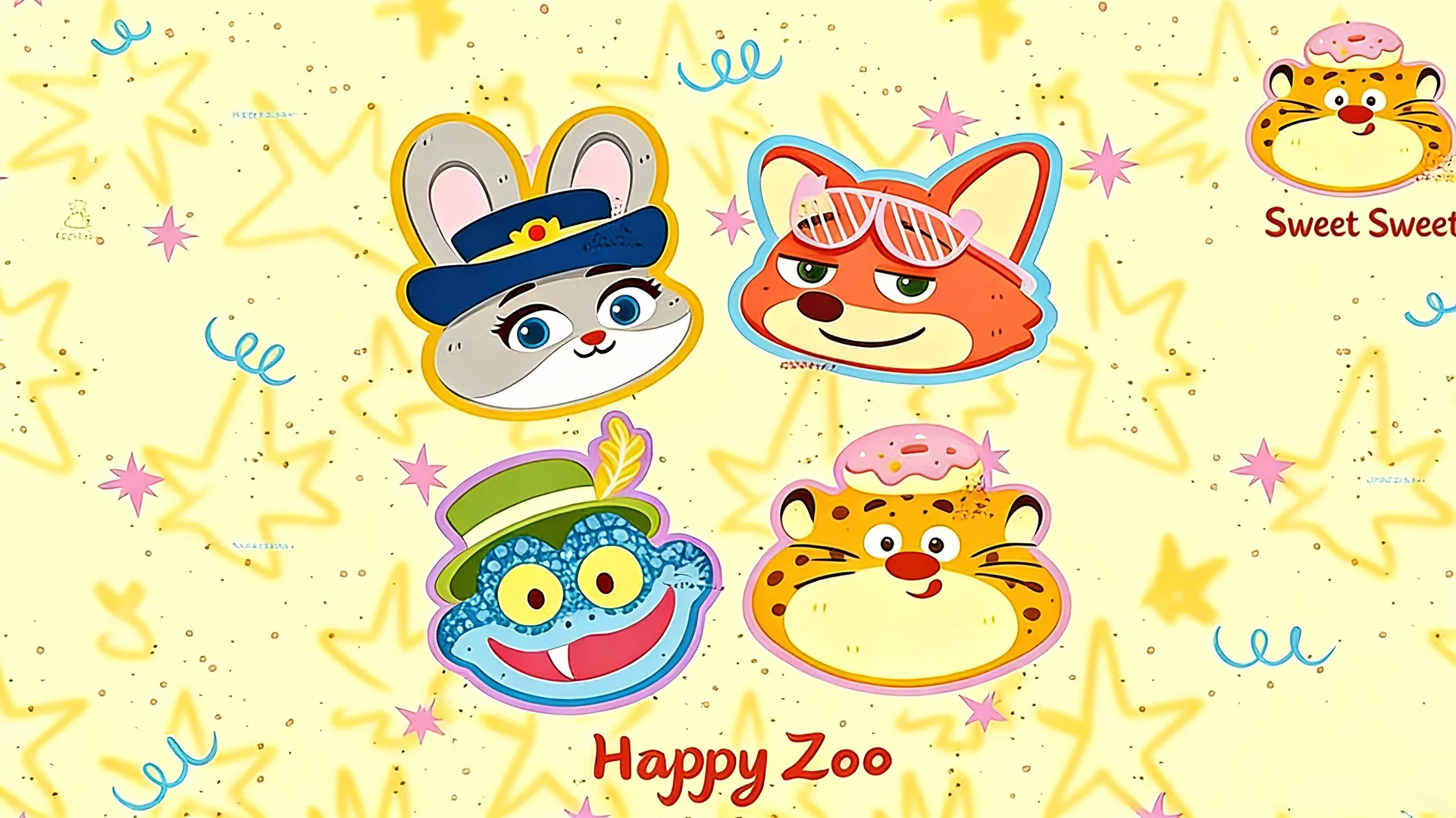 Zootopia疯狂动物城电脑壁纸～