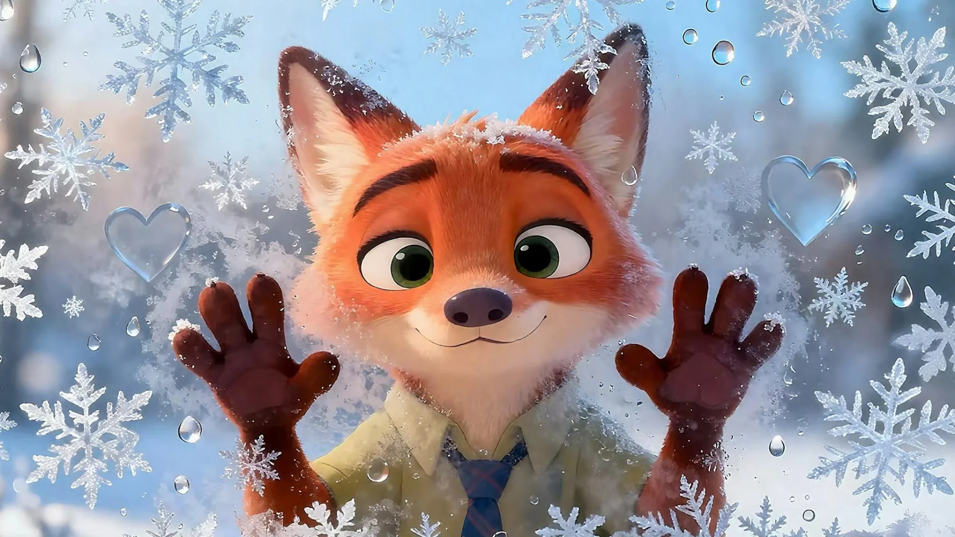 雪宝儿来啦⛄️疯狂动物城2 ipad壁纸