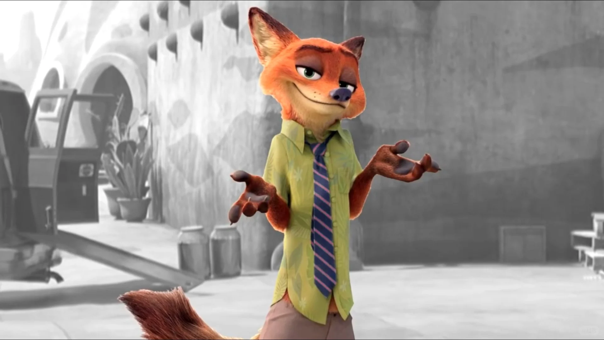 〔疯狂动物城 动态背景图壁纸〕