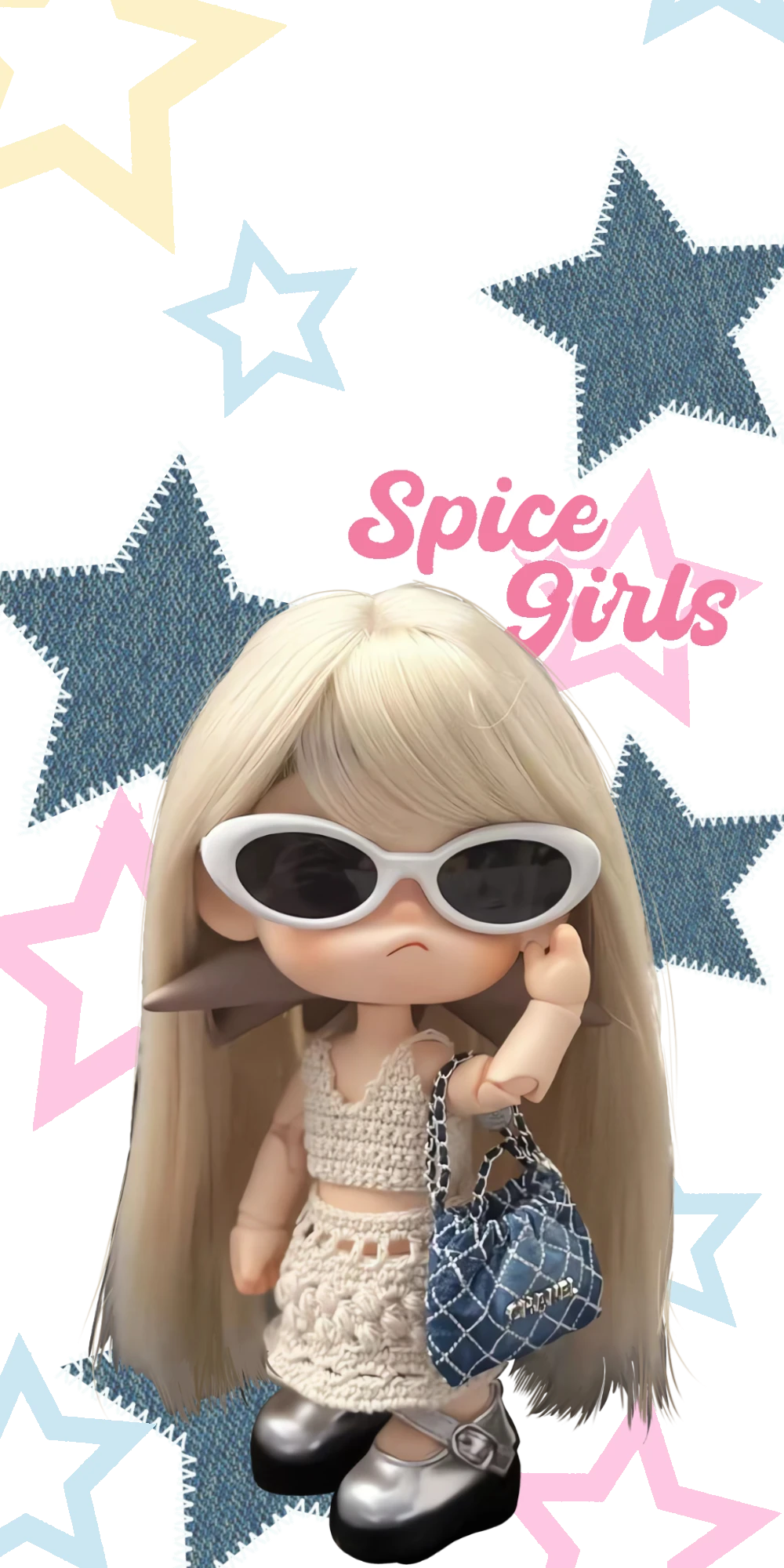 壁纸分享｜ 甜酷风嘎子姐