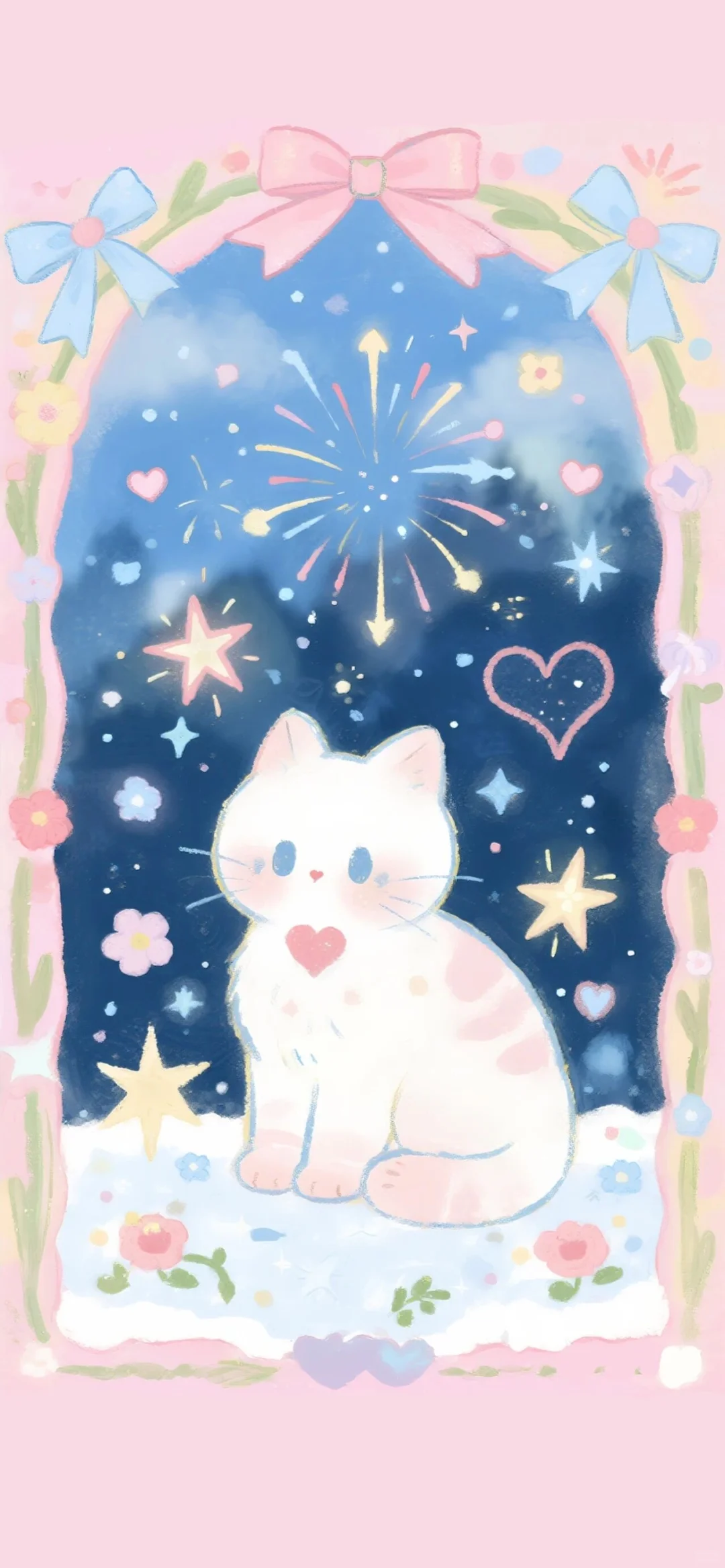 手机壁纸，叫聊天背景图。