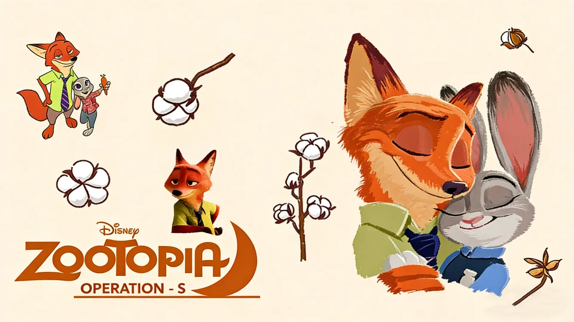 Zootopia疯狂动物城电脑壁纸～