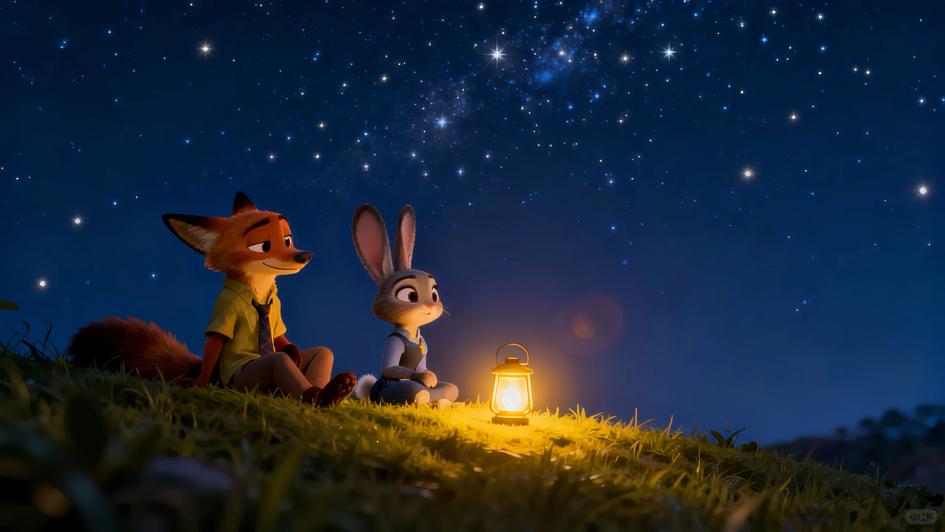 是有星星的晚安哦✨🌟｜电脑壁纸