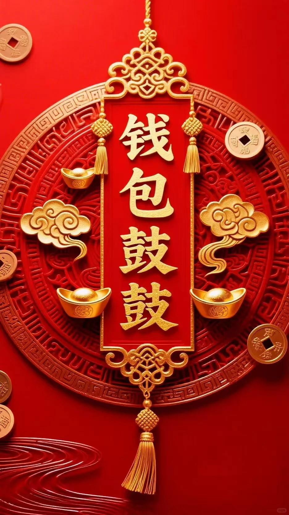 吉祥喜庆的手机壁纸来了～