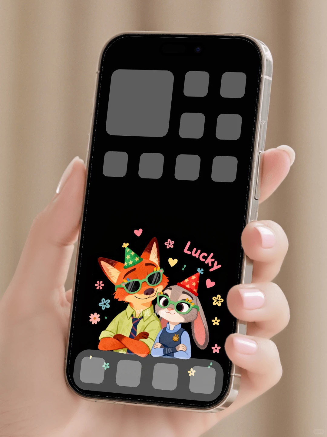 238｜朱迪尼克💕开心｜手机壁纸