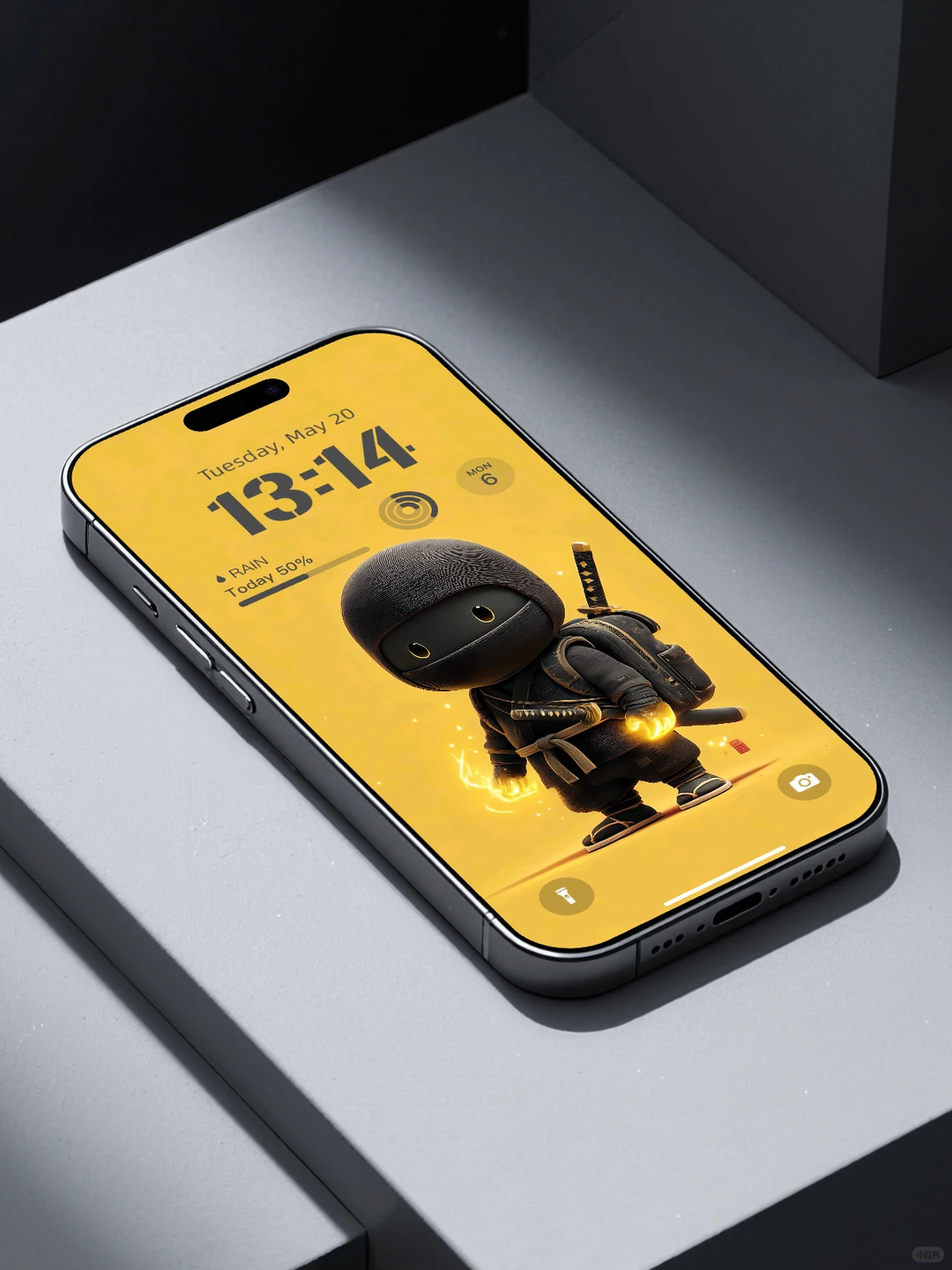 黑武士动漫风简约手机壁纸