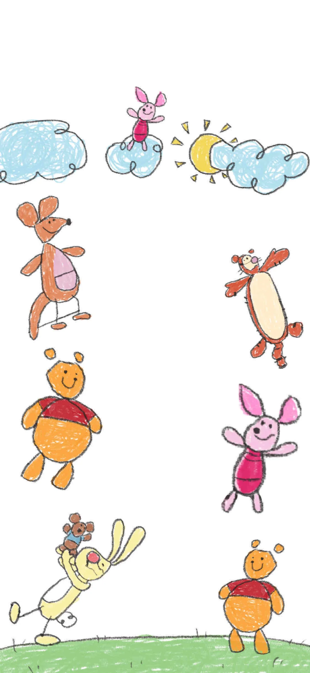 维尼噗噗可爱手机壁纸第三弹