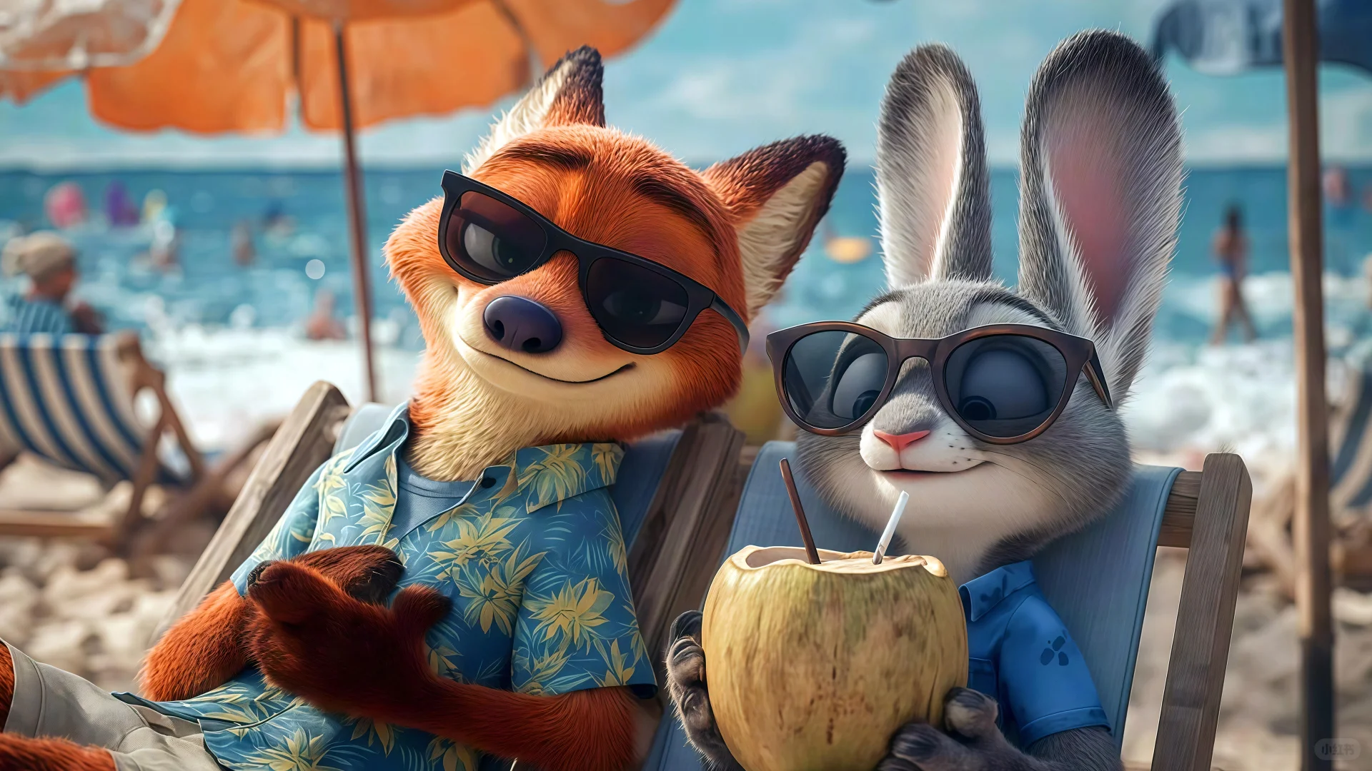 雪宝儿来啦⛄️疯狂动物城2 ipad壁纸