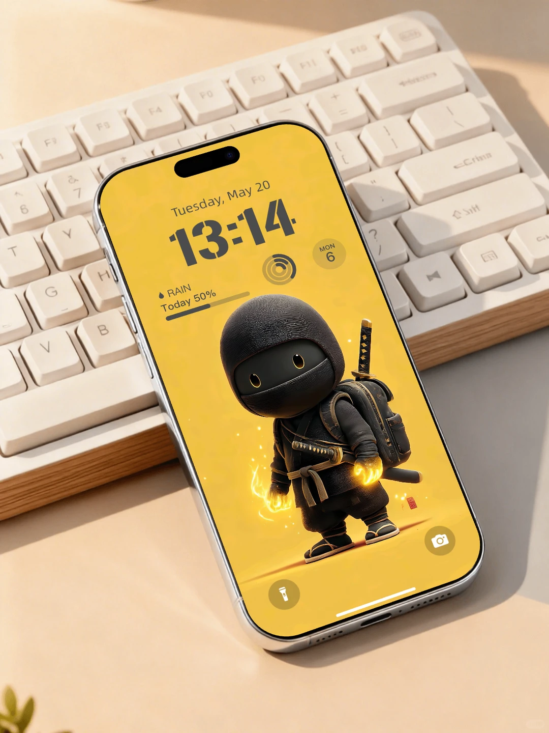 黑武士动漫风简约手机壁纸