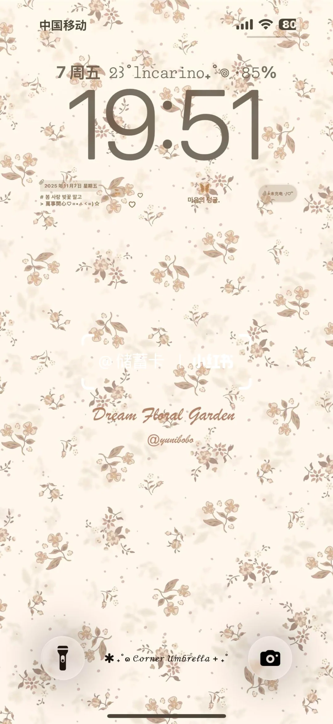 ins甜美碎花壁纸 太好看了吧！