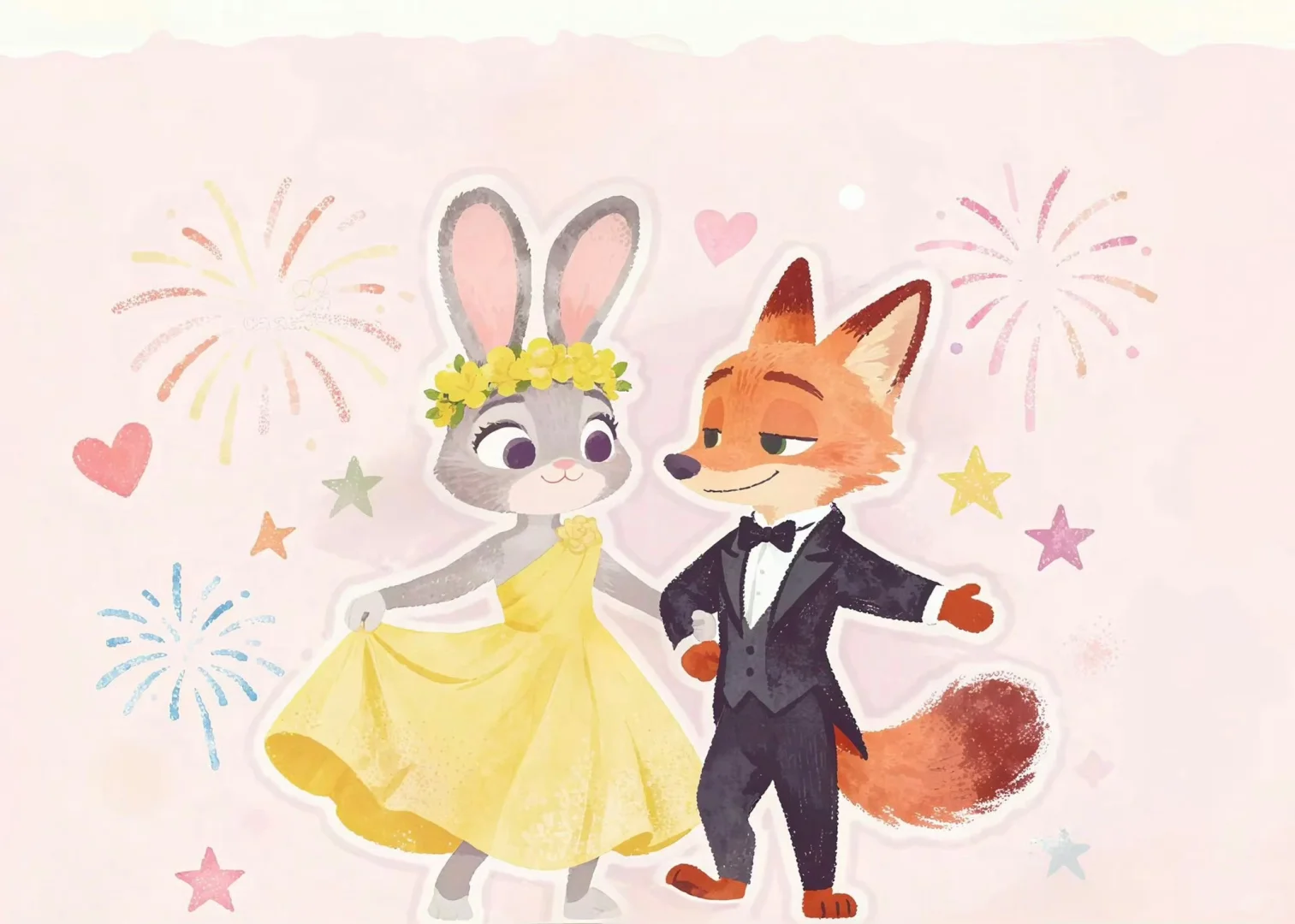 雪宝儿来啦⛄️疯狂动物城2 ipad壁纸