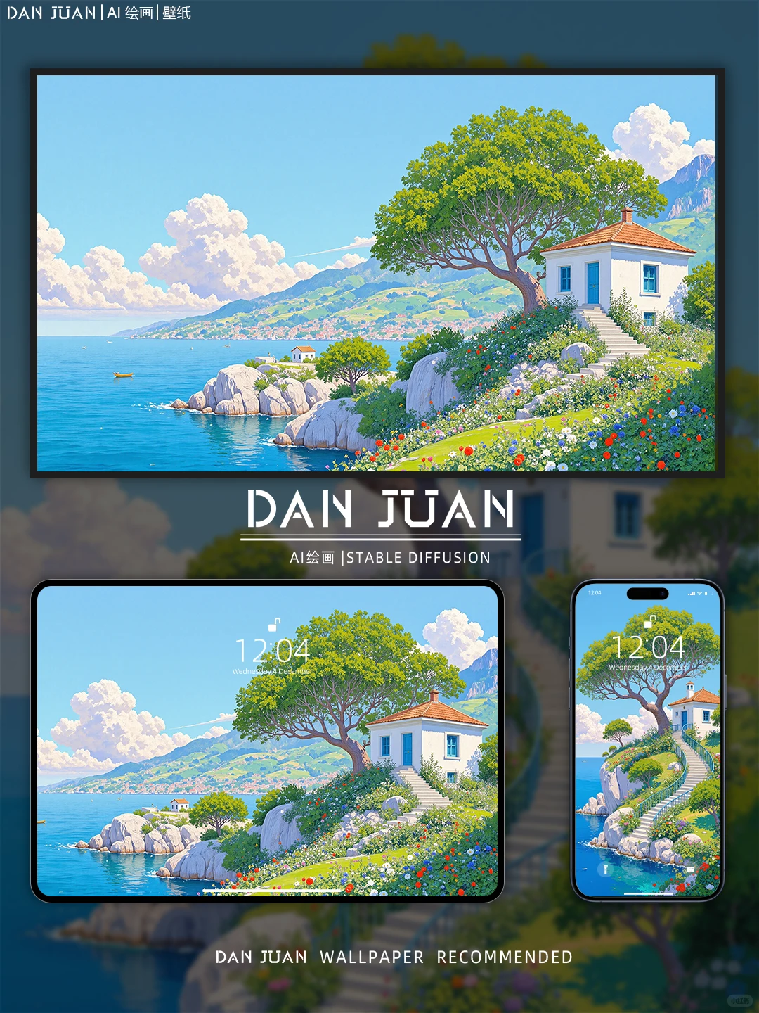 独居在海边的小岛上｜蛋卷壁纸260