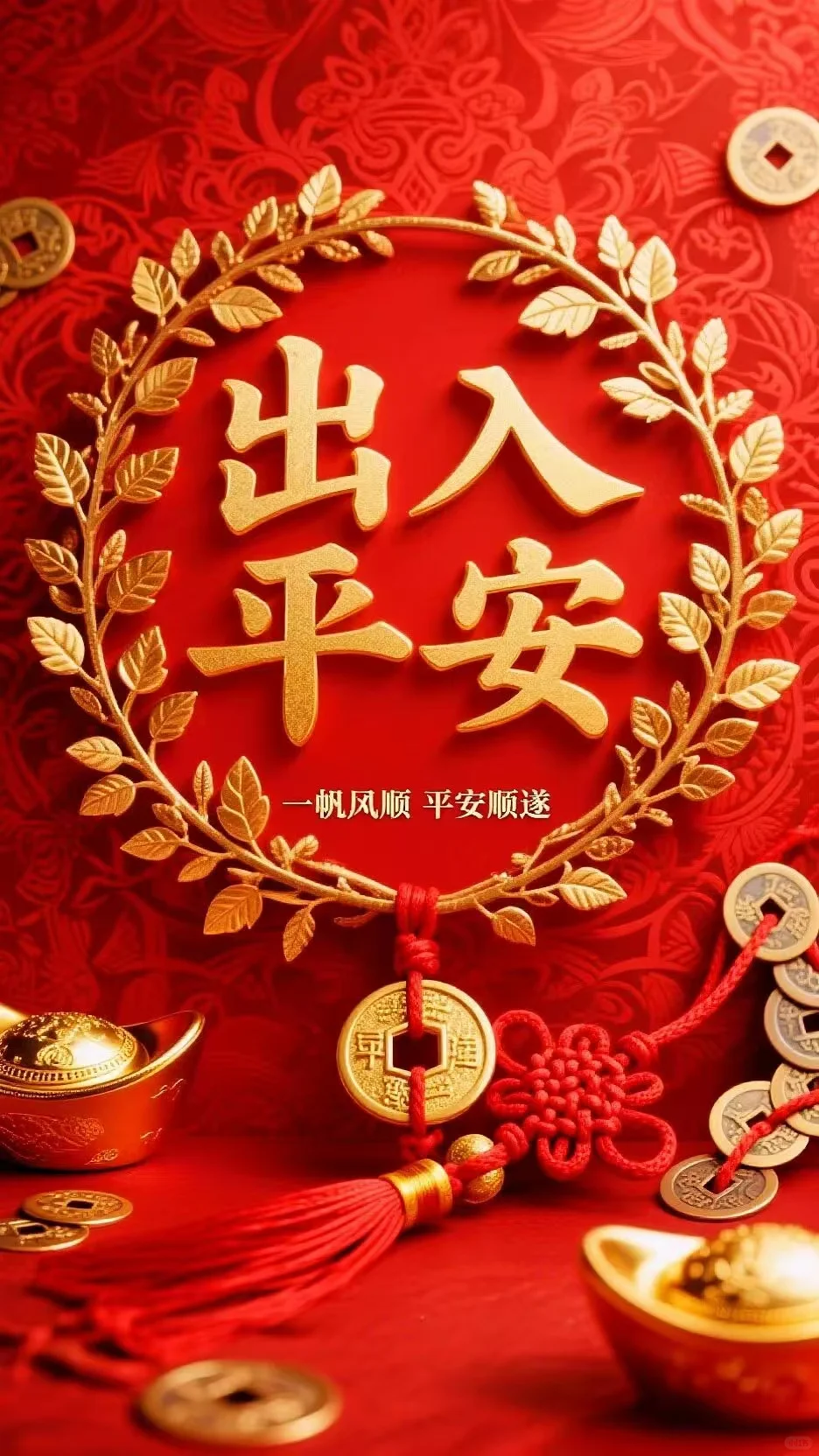 吉祥喜庆的手机壁纸来了～