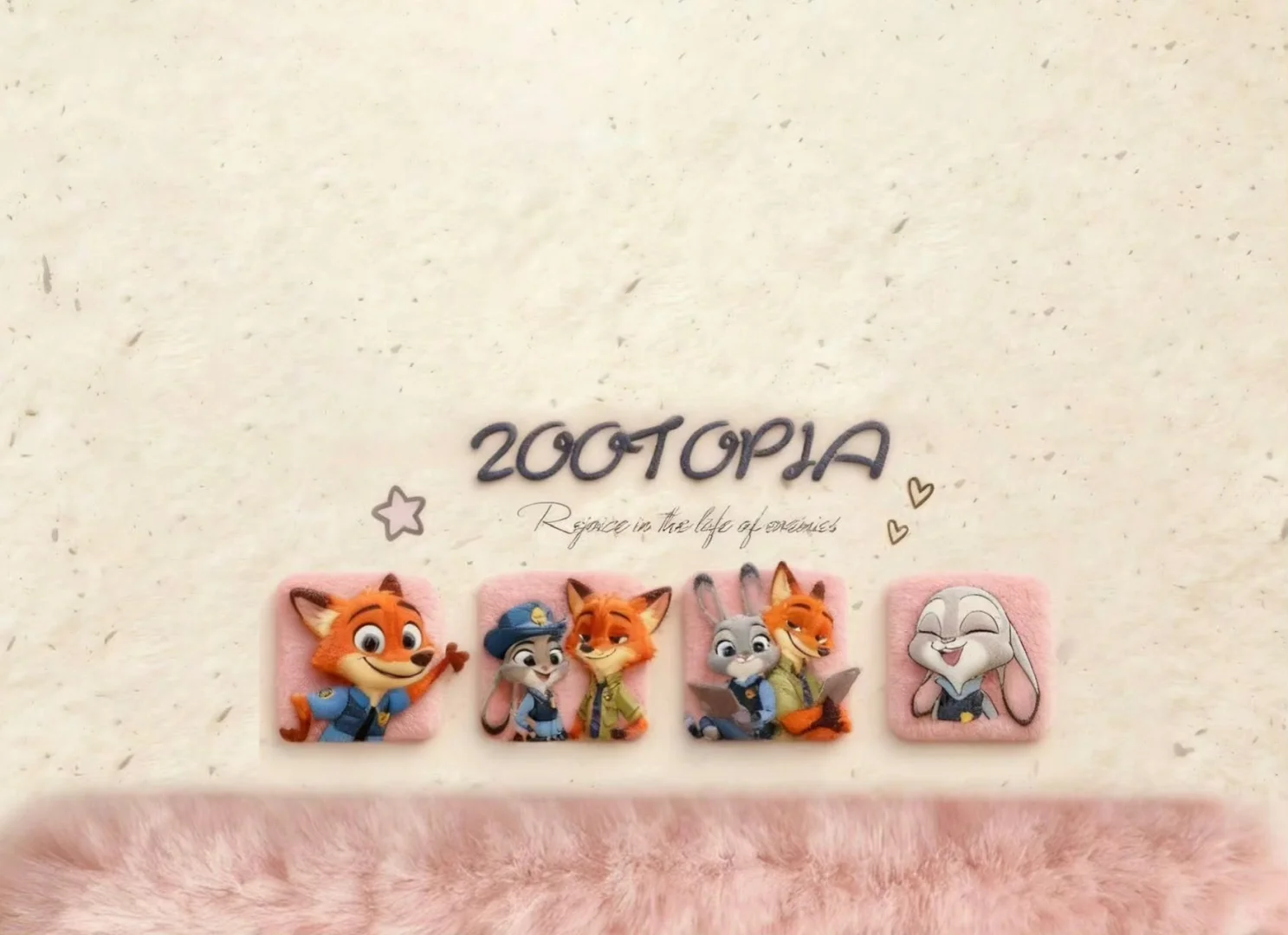 雪宝儿来啦⛄️疯狂动物城2 ipad壁纸