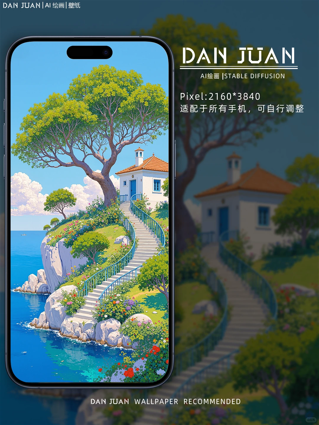 独居在海边的小岛上｜蛋卷壁纸260