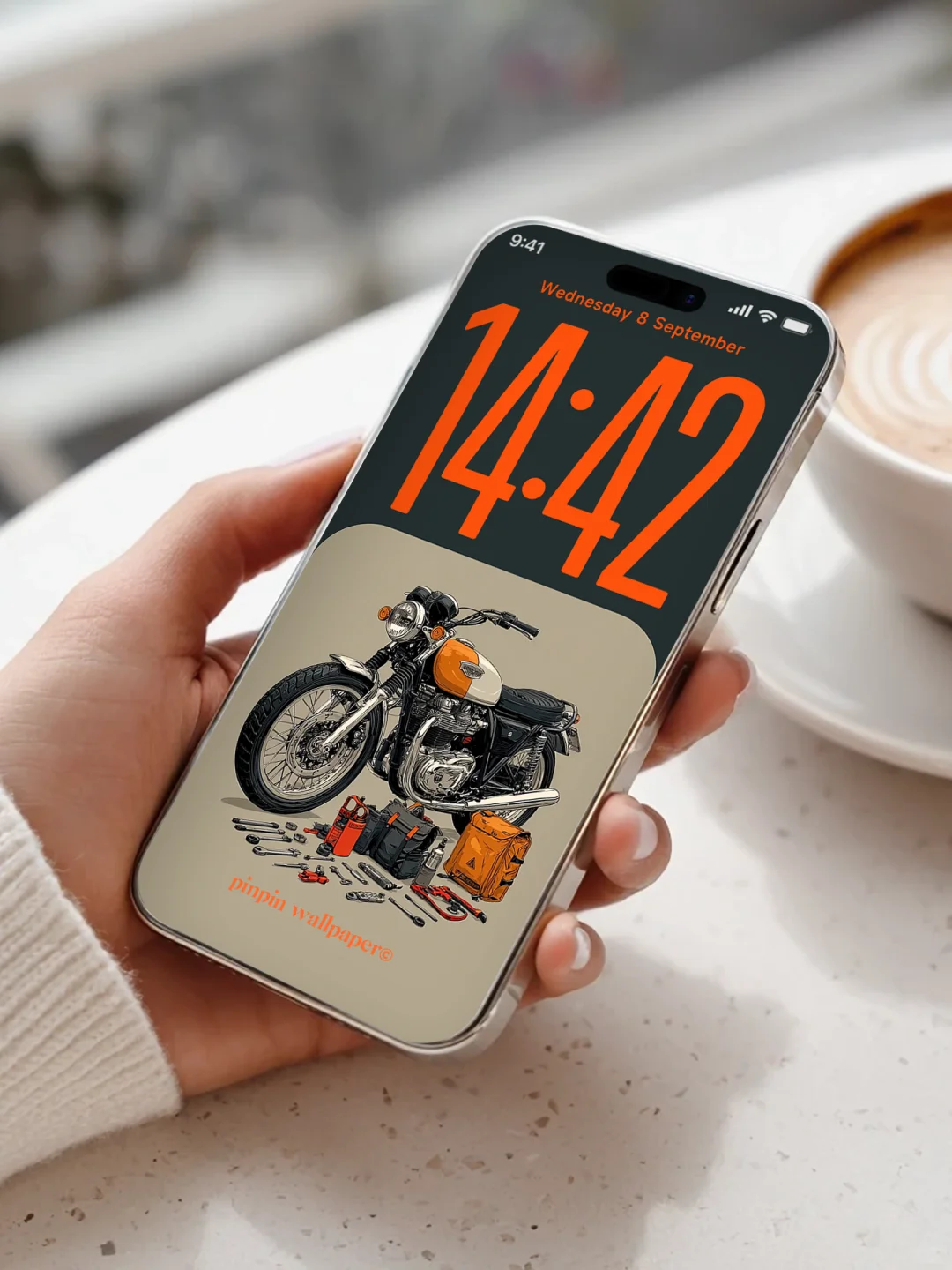 原创高级感手机锁屏壁纸