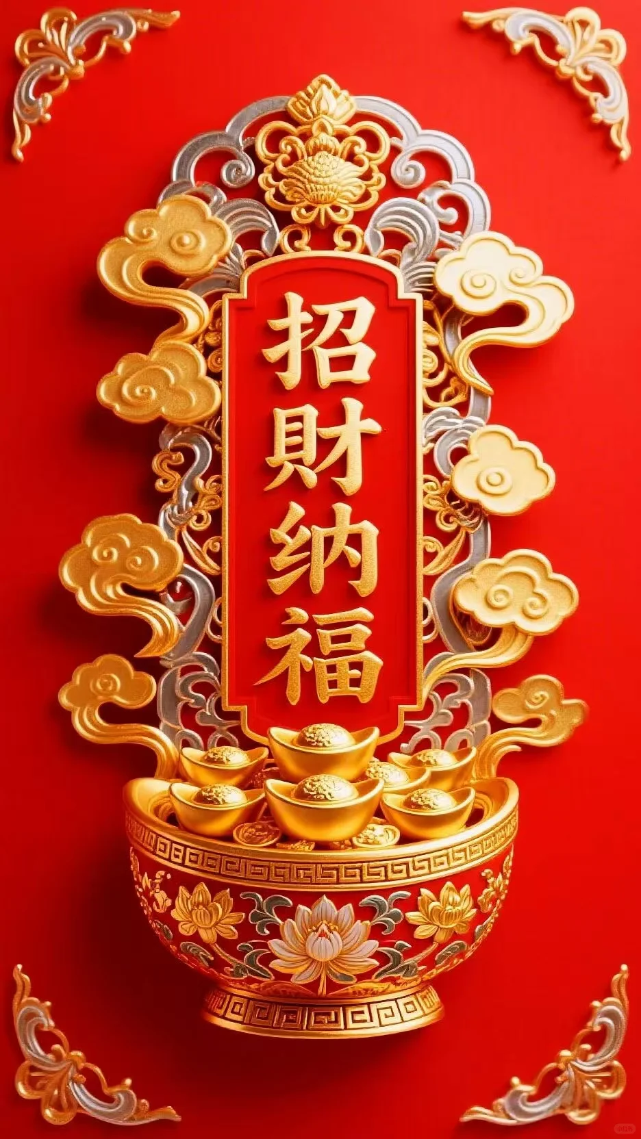 吉祥喜庆的手机壁纸来了～