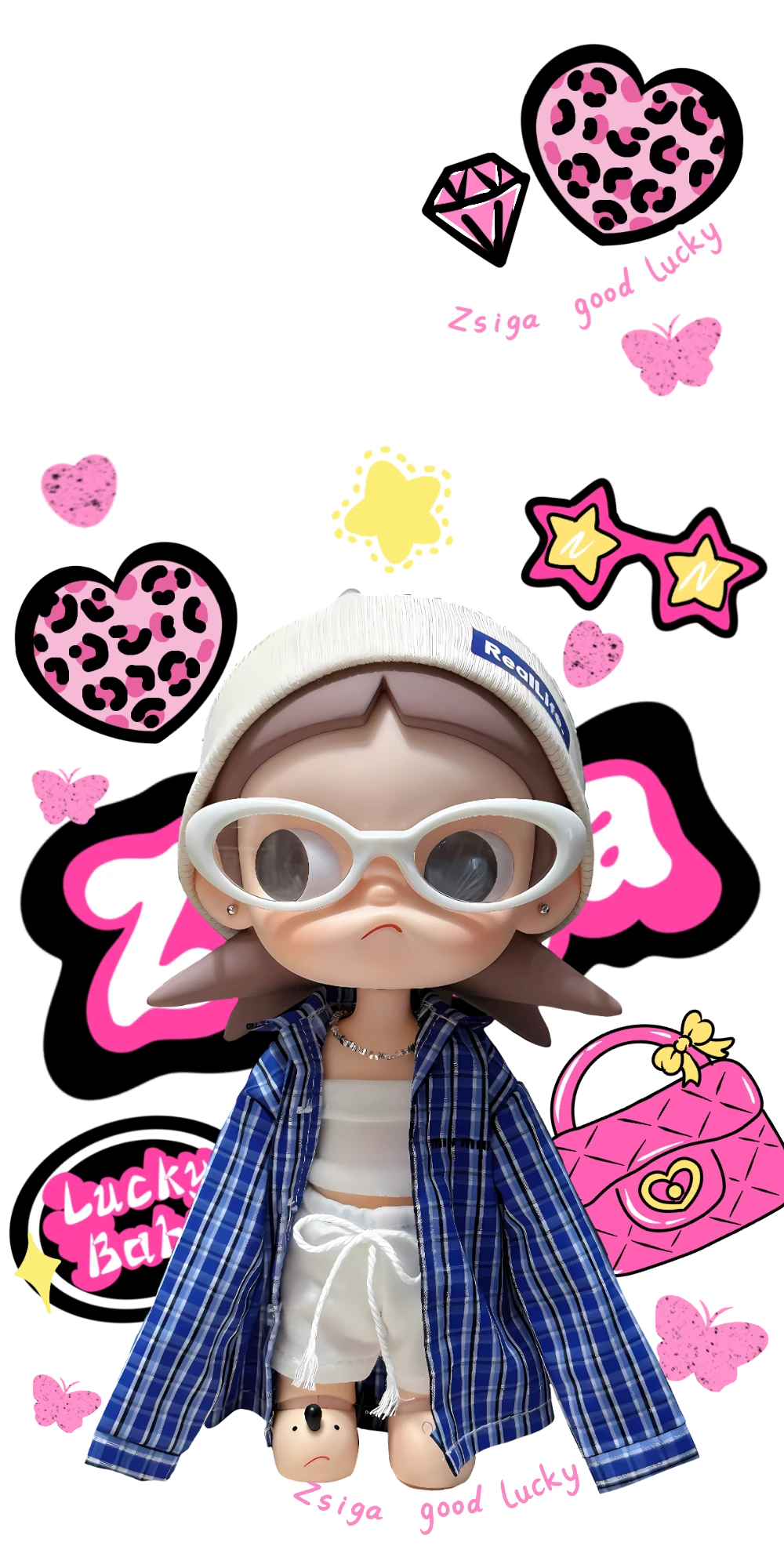 壁纸分享｜ 甜酷风嘎子姐