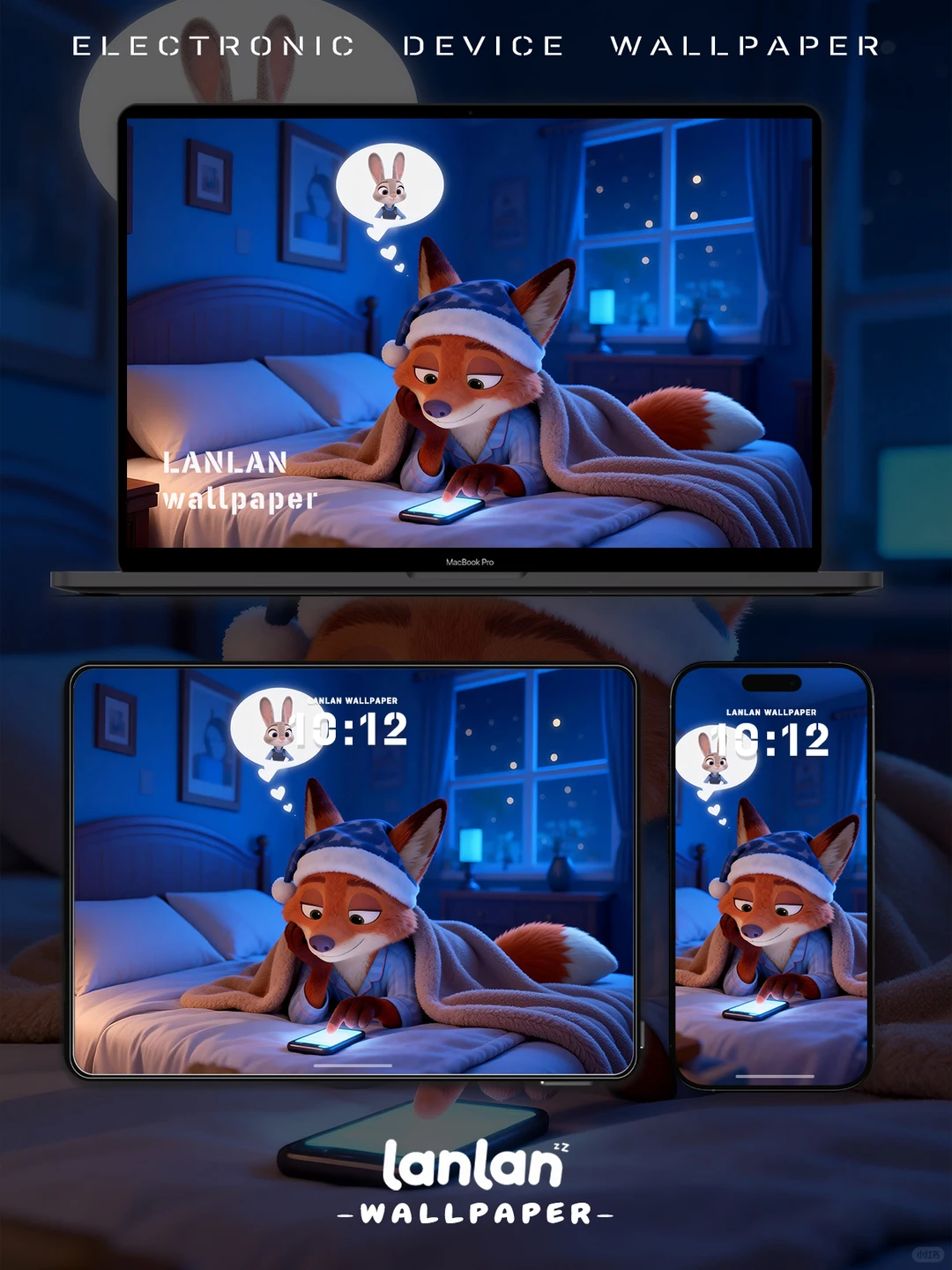 平板壁纸 | 尼克 被爱意填满的夜晚💙