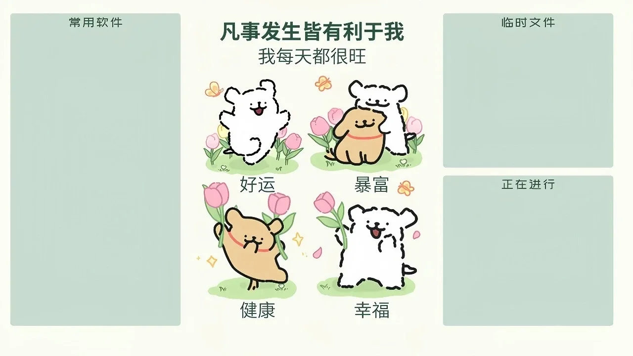 打工人电脑壁纸套图