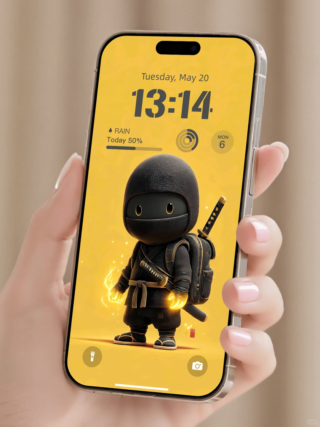 黑武士动漫风简约手机壁纸