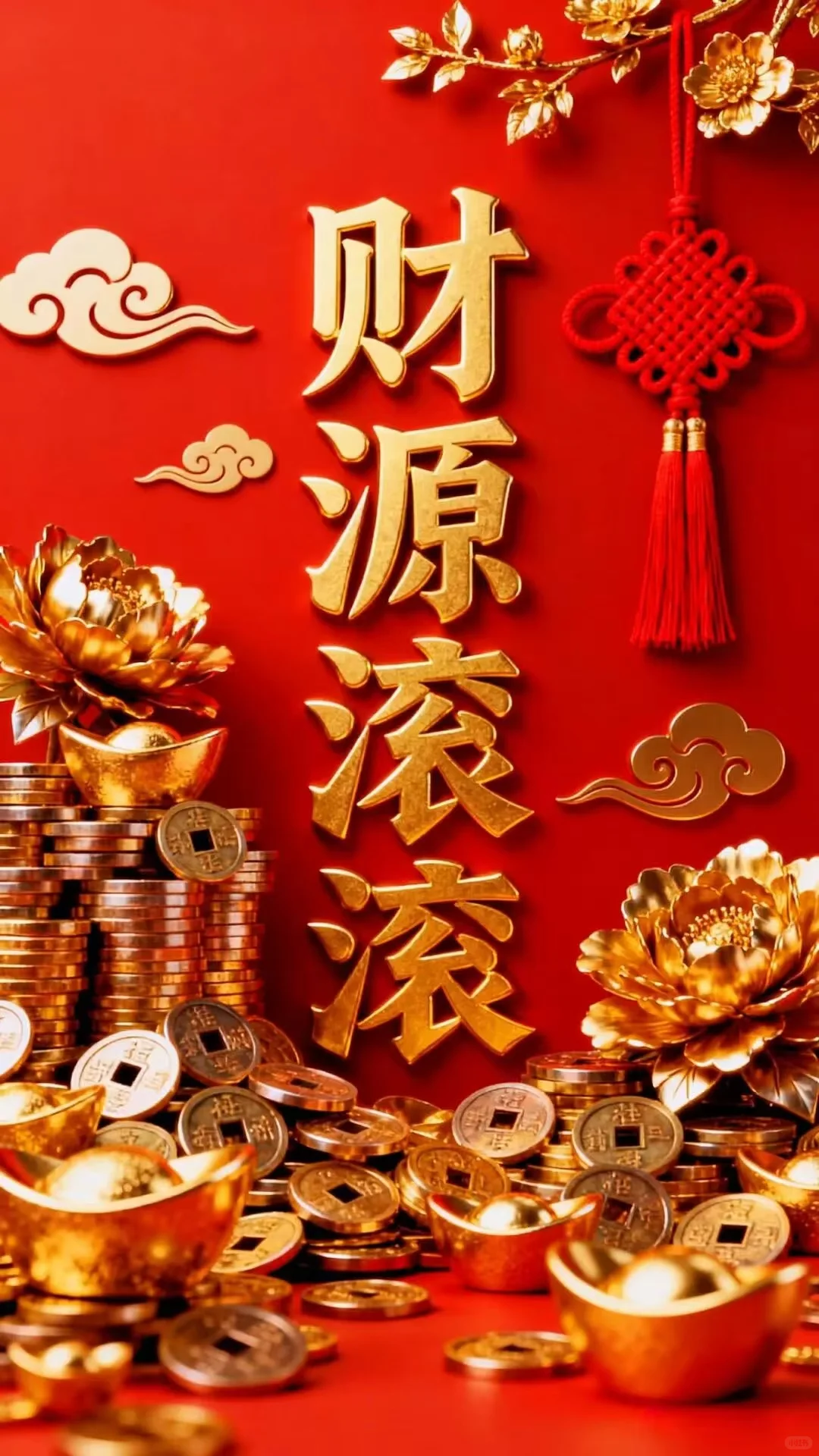 吉祥喜庆的手机壁纸来了～