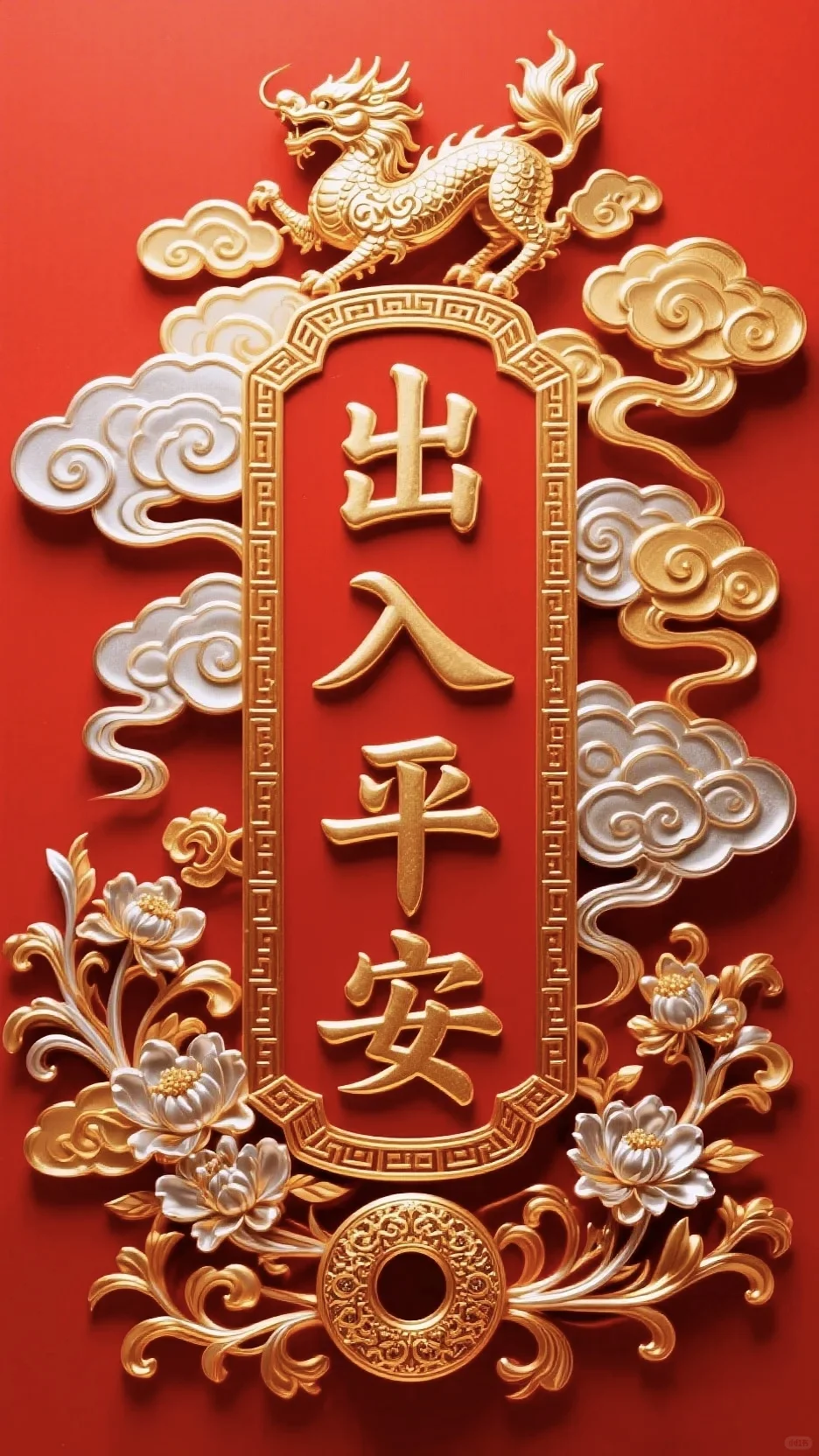 吉祥喜庆的手机壁纸来了～