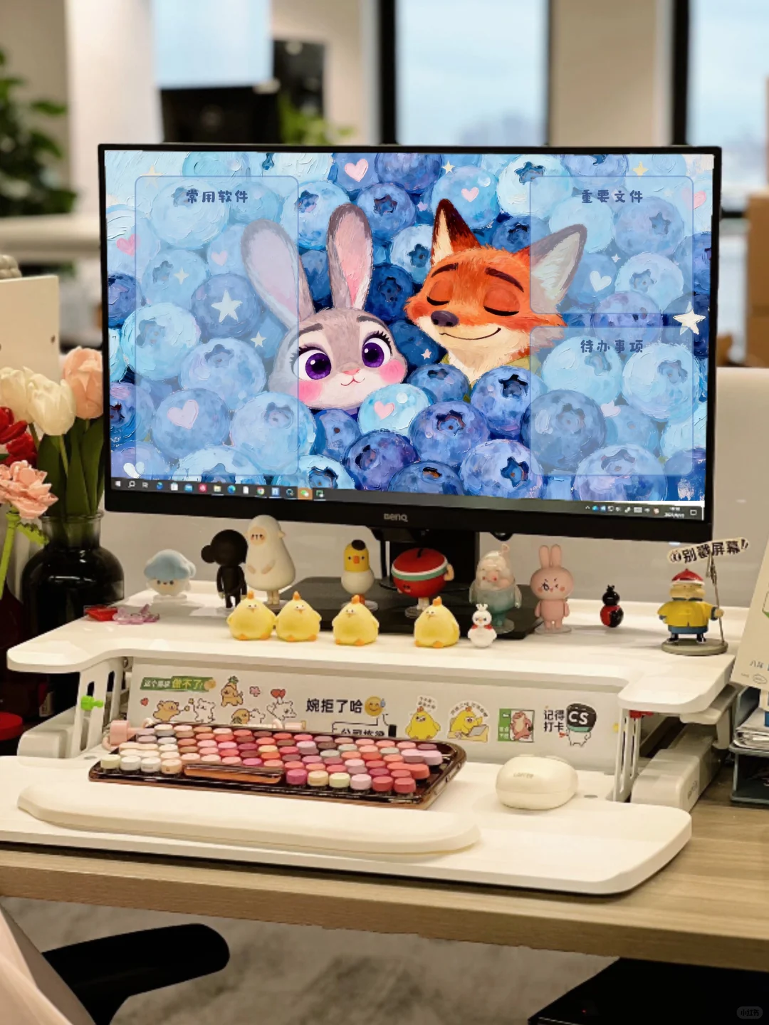 疯狂动物城电脑壁纸✨|好喜欢这个配色