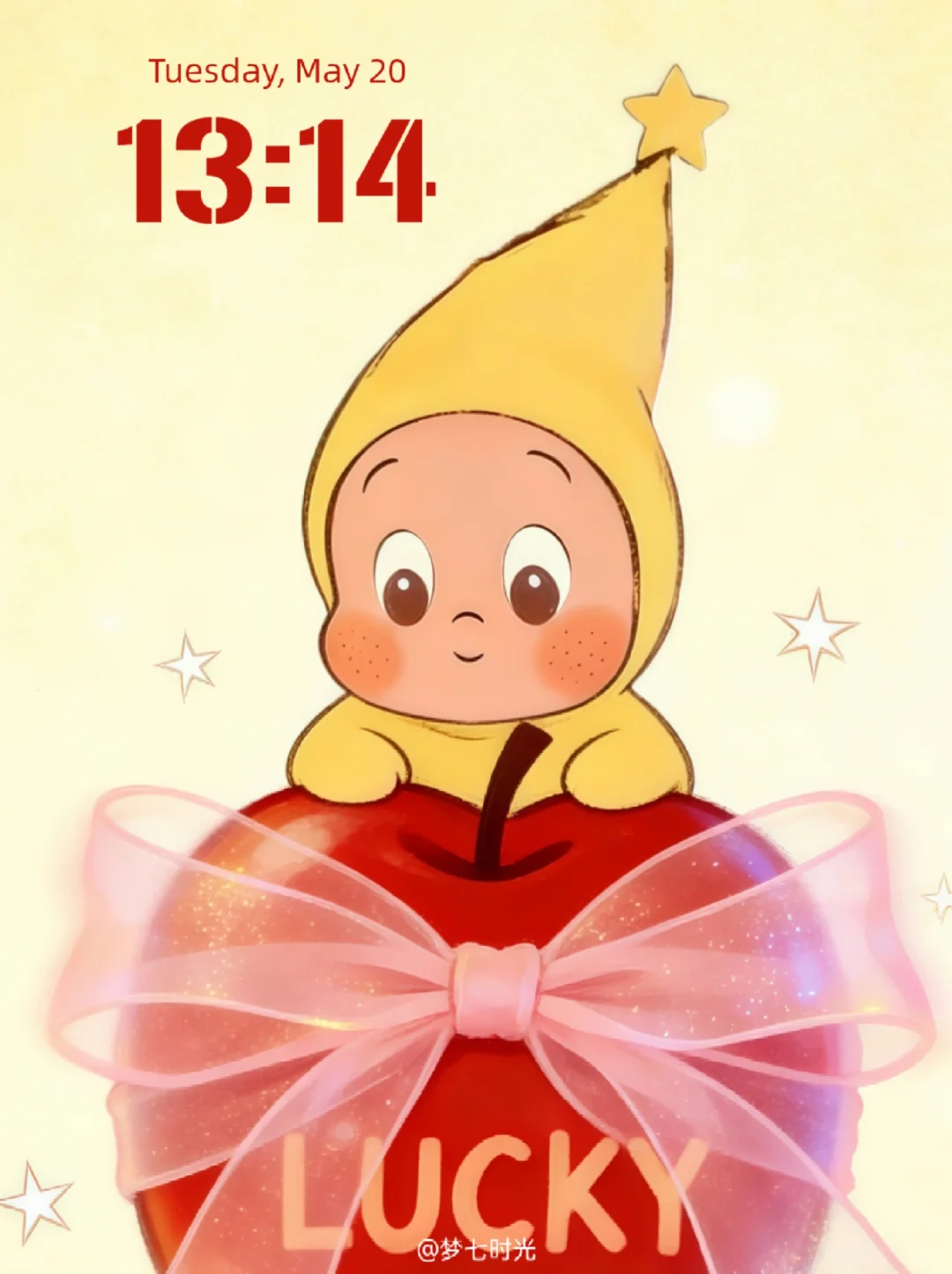 手机壁纸|星星人·Lucky苹果🍎＃168