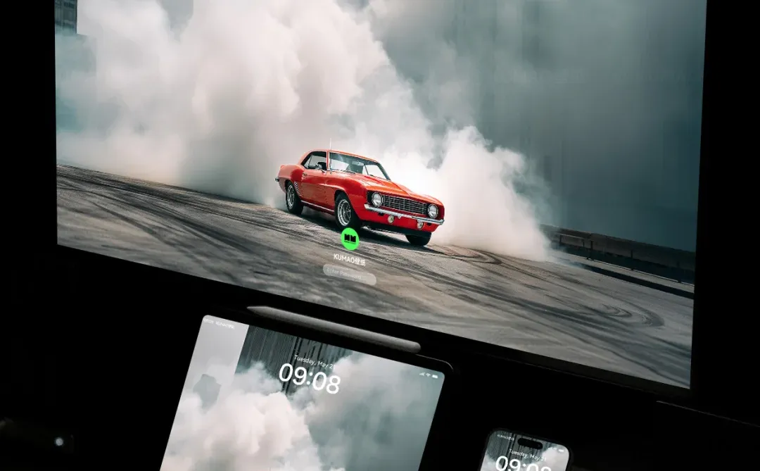 复古跑车｜烧胎烟浪的极致氛围｜潮流壁纸