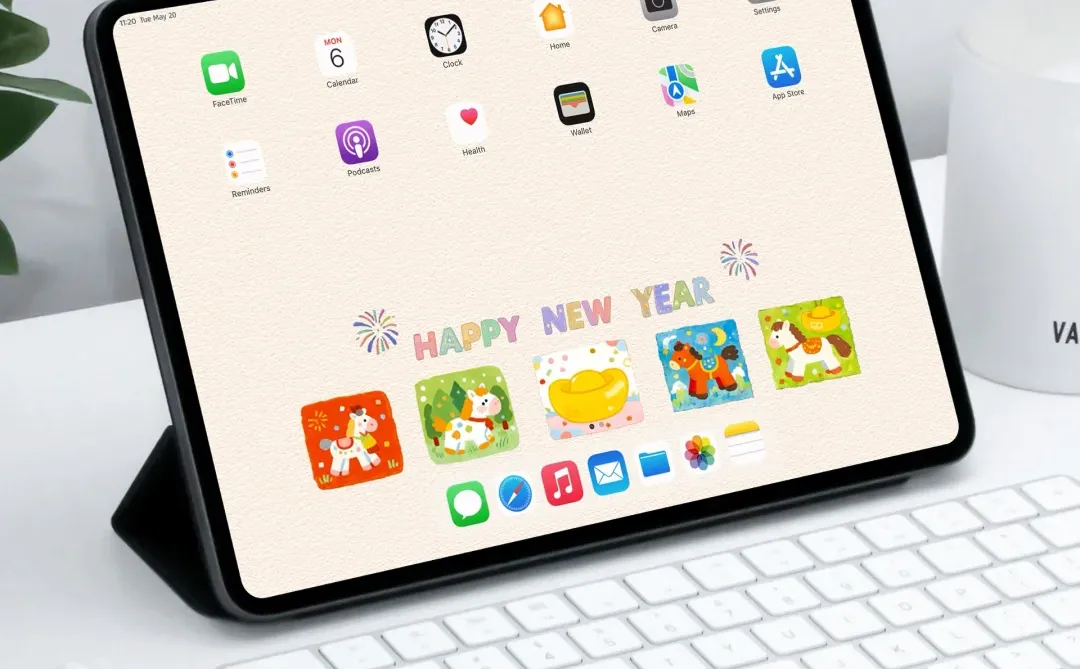 2026马年新年快乐|平板壁纸|119